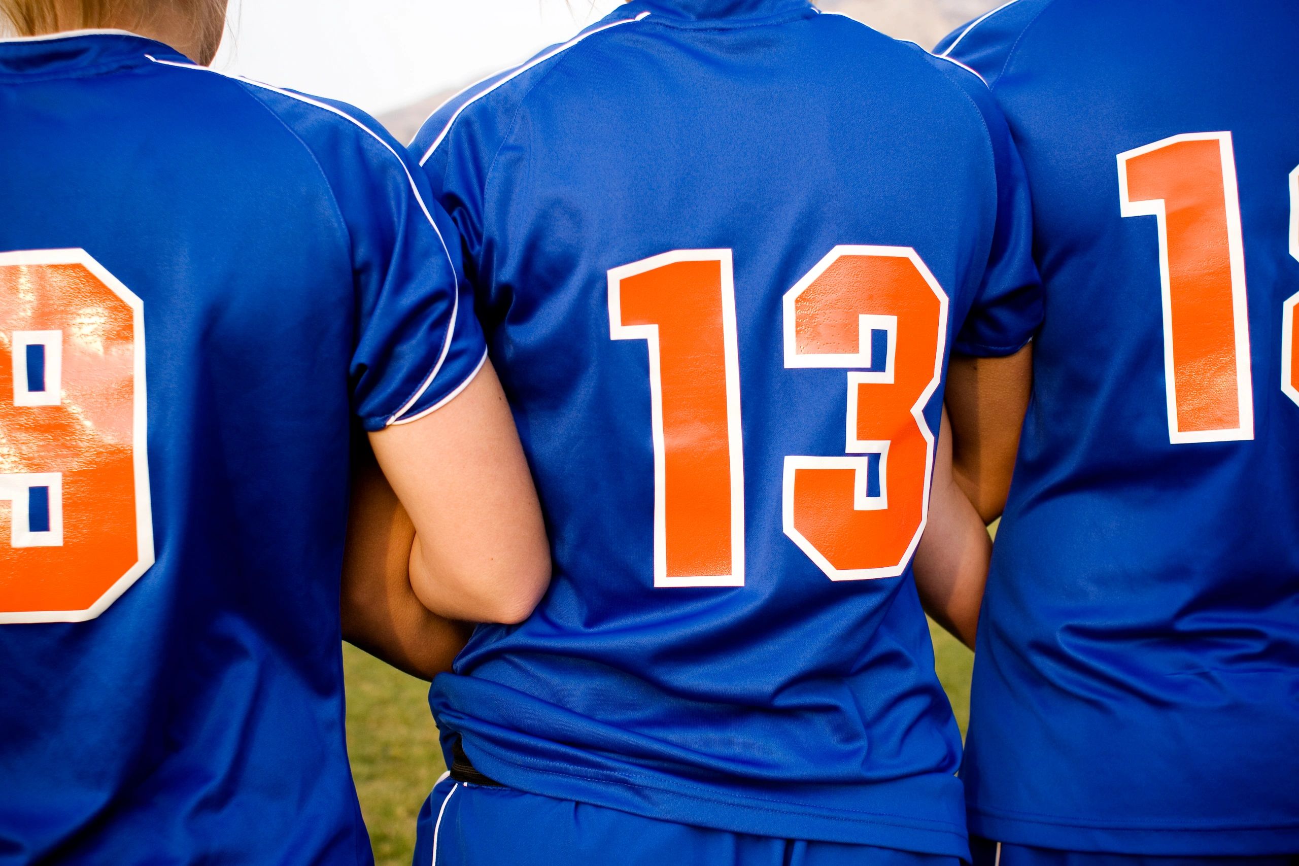 custom sports apparel - team jerseys